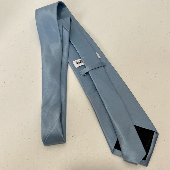 Joseph & Feiss Blue Silk Tie - Picture 2 of 5